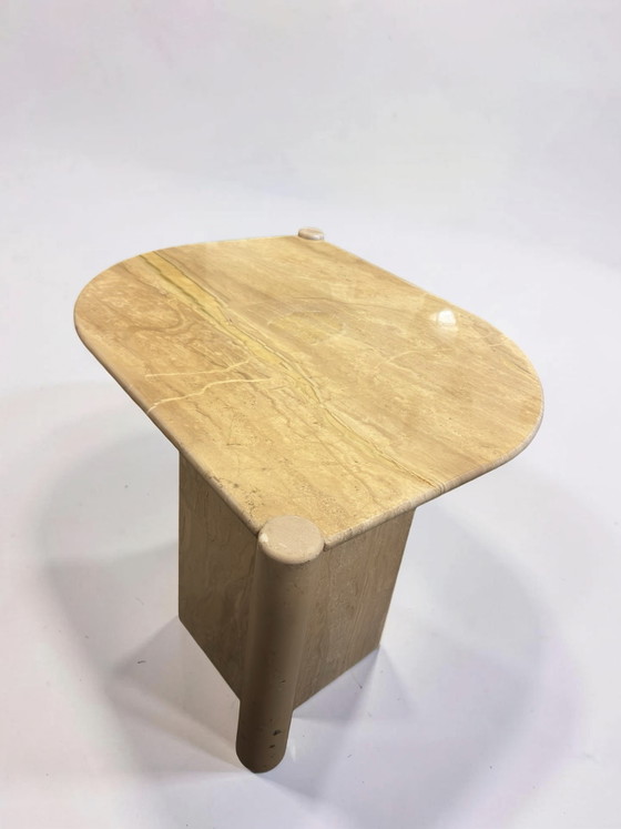 Image 1 of Vintage Italian travertine coffee table