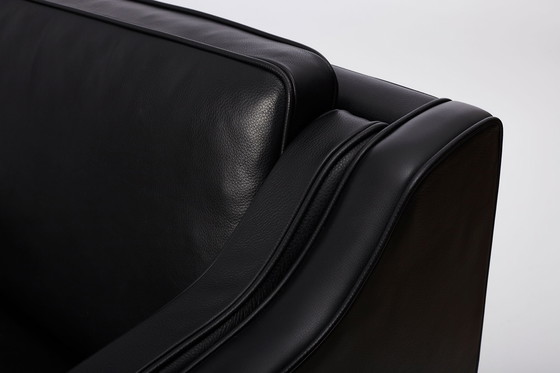 Image 1 of Divano in pelle Prodotto da Hurup Møbelfabrik, Danimarca anni '70