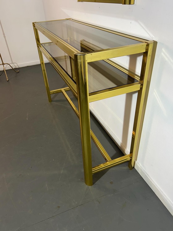 Image 1 of Pierre Vandel console & mirror '1970'