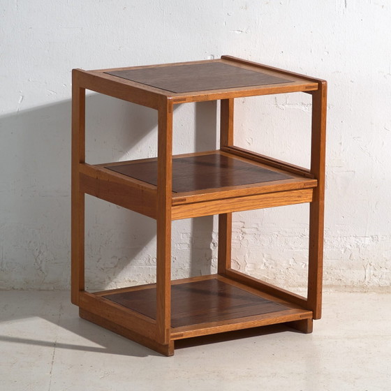 Vintage side table in wood – Central Europe, circa 1960 – Mid Century Modern (photo 4 of 40)