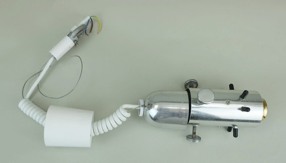 Image 1 of grande y pesada lampara colgante kalmar franken mid century ice glass lamp