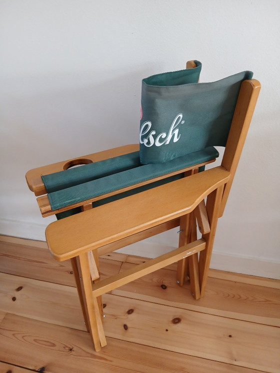 Image 1 of Unieke Grolsch Regiseurstoel 2013-2017 (opklapbaar)