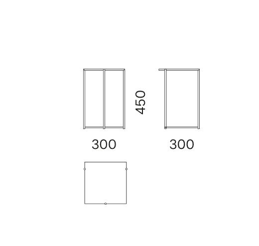 Image 1 of Capo d'opera Mini Set de table d'appoint, Lava-Tattoo, Alessio Bassan 2015, noir