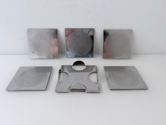 Ikea Groggy Sottobicchieri (5 Pezzi) Nel Supporto – Accessori da tavola, rvs (photo 11 of 15)