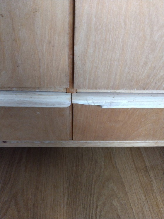 Image 1 of Aparador PASTOE de Cees Braakman - serie de abedul de los años 50 - 130 x 91 x 47 cm