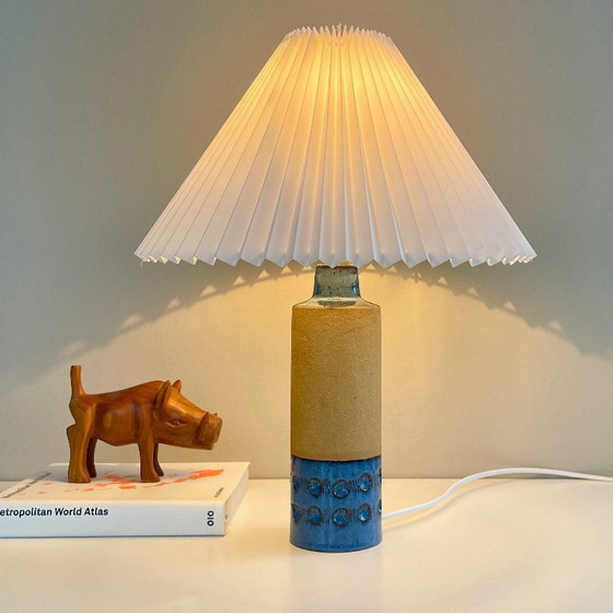 Image 1 of vintage ceramic LAMP BASE Knabstrup Denmark MidCentury