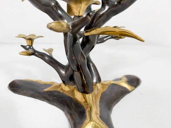 Image 1 of Table basse Hollywood Regency par Willy Daro, Belgique, années 1970