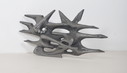 Scultura da parete brutalista di uccelli prodotta da Ars Munda, anni '70