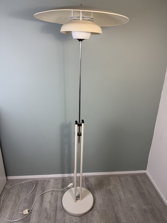 Splendida Lampada da Terra Vintage Danese Design Mid-Century – Lampade da terra, Metal (photo 2 of 15)