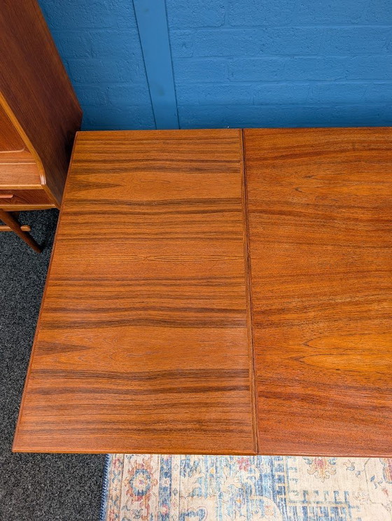 Image 1 of Vintage Extendable Dining Table, Vejle Stolefabrik, Danish Design From The Sixties