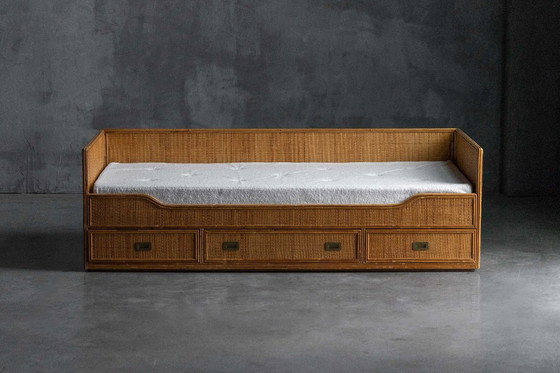 Image 1 of Sofá cama de bambú de Vivai Del Sud, Italia, década de 1970