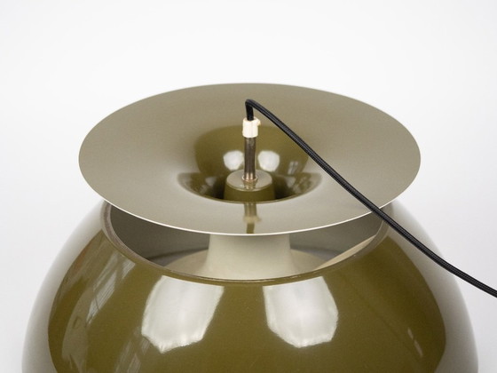 Image 1 of Lampe à suspension vintage danoise Jutlandia par Jorgen Hoj, Holmegaard, 1970