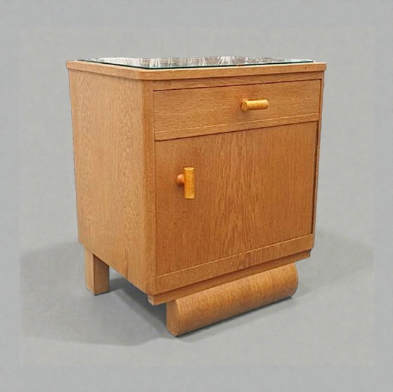 Image 1 of Gabinete antiguo art déco 1920, mueble de recibidor