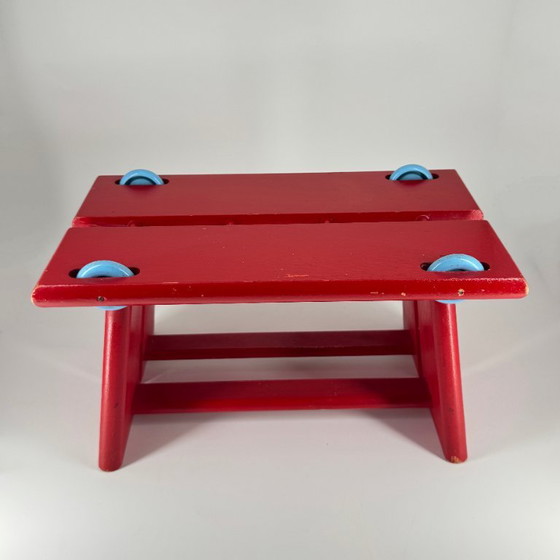 Sgabello reversibile per bambini Vintage Rullajakkara | Scandinavian Design | presumibilmente JUKKA, Sgabelli (foto 6 di 15)
