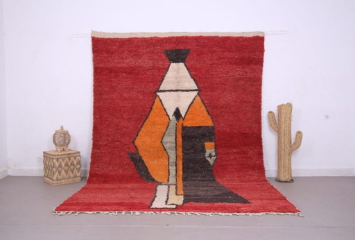 Handmade Natural Wool Rug L200xH300cm