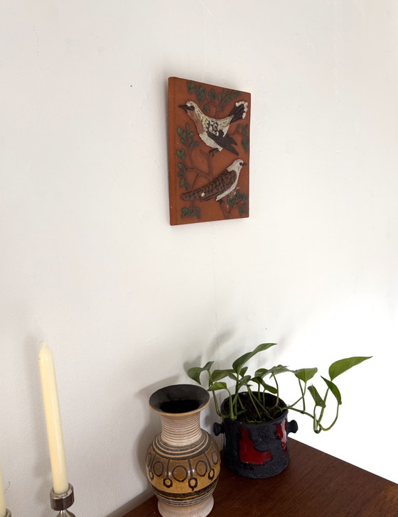 Image 1 of Ceramic wall plaque, Knabstrub Keramik ‘60