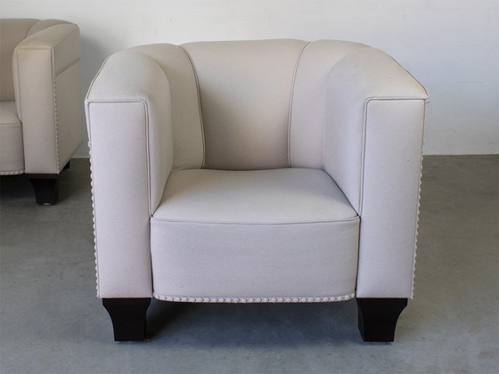 Image 1 of Wittmann Palais Stoclet 2x Armchairs design Josef Hofman