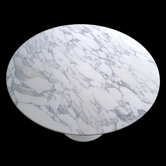 Image 1 of Table Tulipe Internationale 90cm Eero Saarinen Knoll Années 1960 De Coene