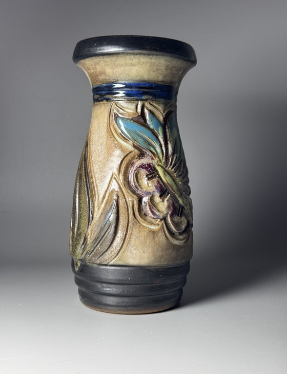 Jules Guérin – Late Art Deco Ceramic Vase, Belgium (photo 3 of 13)