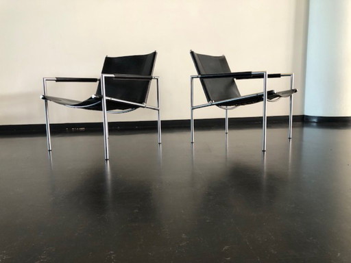 2x Martin Visser SZ02 Sessel Spectrum