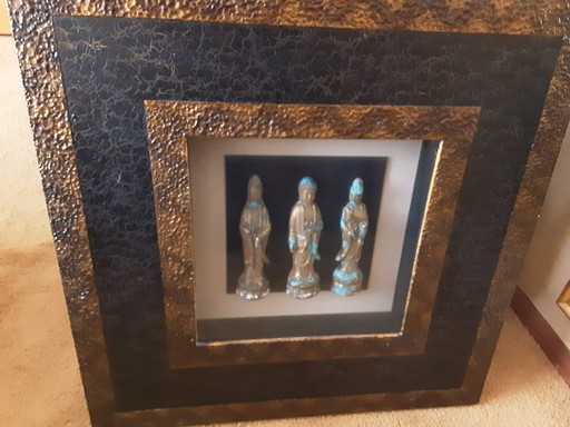 Peinture avec Bouddha d'intérieur