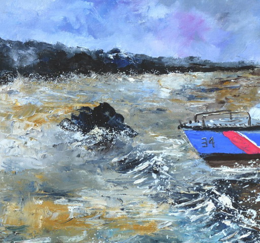 Coastguards – schilderijen tekeningen, Canvas (photo 2 of 5)