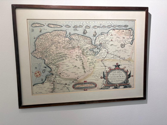 Image 1 of Utriusque Frisiorum Regionis Noviss Descriptio par Abraham Ortelius
