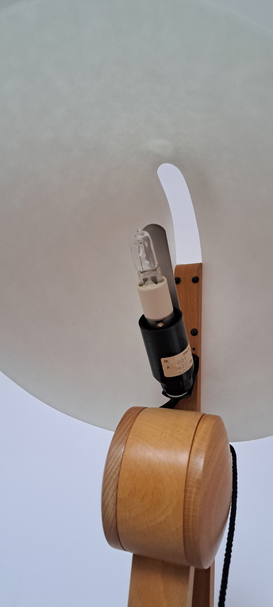 Image 1 of DOMUS Type 6304 Adjustable Floor Lamp – Original Lunopal Shade