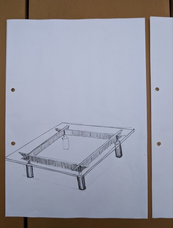 Image 1 of Cassina Bull Couchtisch – Gianfranco Frattini (1989)
