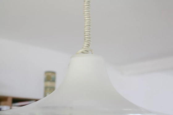 Image 1 of 2x Lampade a sospensione Cinea, Atelier Leucos, Fatte a mano a Murano, Design Giusto Toso