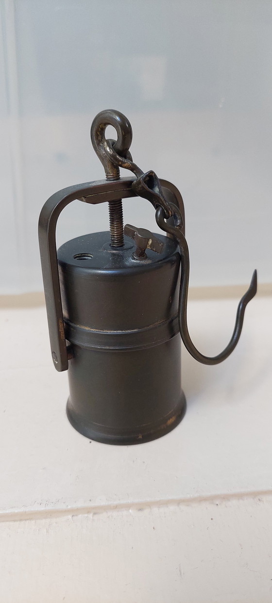 Image 1 of Antike Öllampe aus Messing