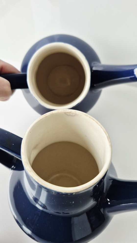 Image 1 of Melitta Service Stockholm blue + cobalt flower 56 pieces