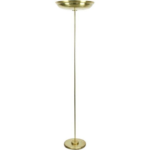 Vintage messing vloerlamp Italië