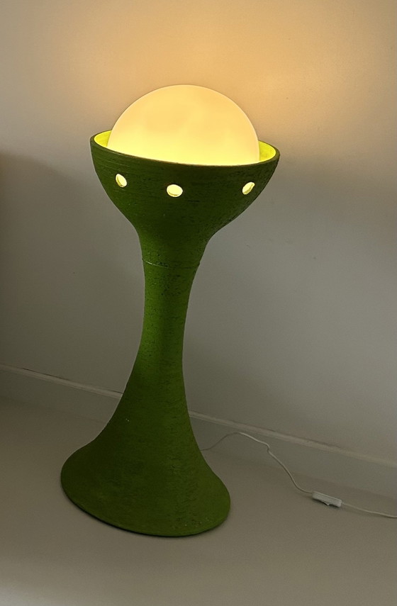 Image 1 of Vintage ceramic floor lamp Doria Leuchten