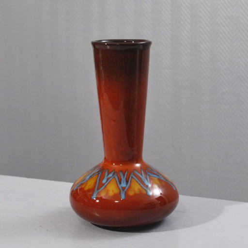 F.A.C.S San Marino Italy vintage ceramic vase, 1970s design