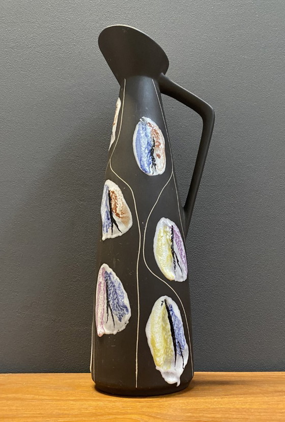 Image 1 of Bay-Vase Modell 245-40 Dekor Kongo Design von Bodo Mans 1958