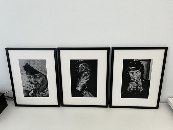 Image 1 of Vintage Portrait Berber Woman in Frame