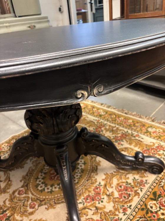 Image 1 of Antique / Baroque / Brocante dining table / round table