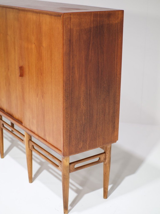 Image 1 of Highboard Illum Wikkelsø model 90 Deens vintage