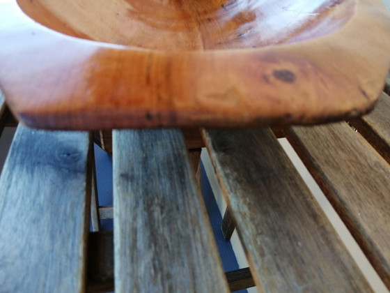 Image 1 of Ciotola ovale in legno ulivo anni 50’ 48x24