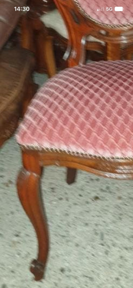 Image 1 of 4 barok eetkamer stoelen 