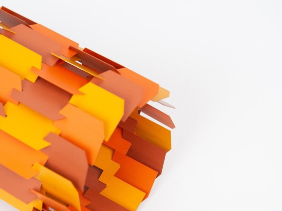 Image 1 of Deense vintage hanglamp Facet pop van Louis Weisdorf, Lyfa, 1972