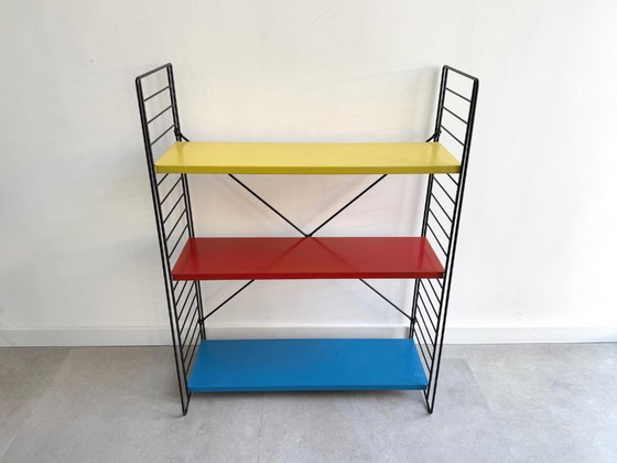 Image 1 of Libreria/mobile/scaffale vintage autoportante modello Tomado.