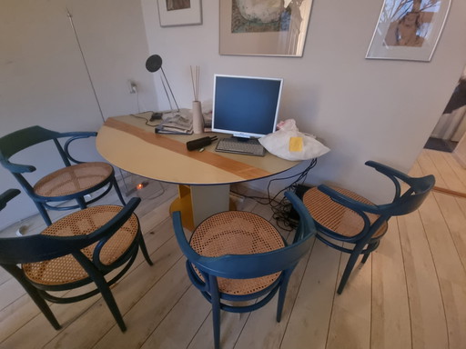 4x Thonet 233 Bistrostühle