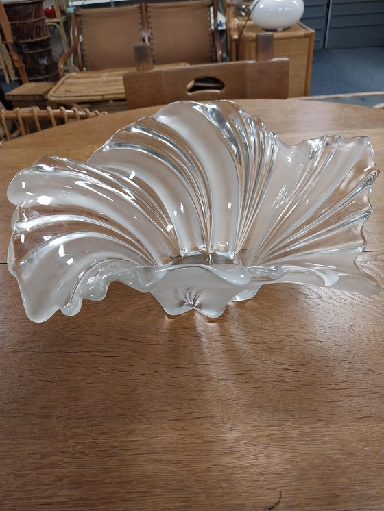 Image 1 of 1x Coupe en cristal Vannes 1980 33cm de diamètre