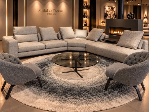 Minotti Freeman sofá esquinero modular 3 elementos PVPR € 21.870