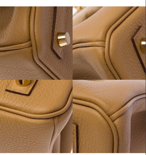 Image 1 of Borsa HERMES Birkin 30 in cuoio Beige - 103465