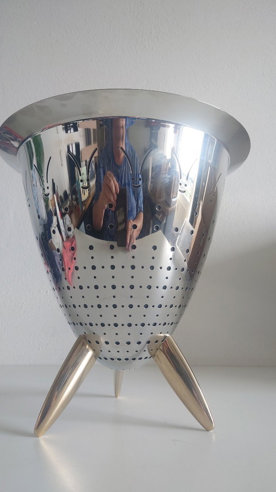 Image 1 of Alessi Max le Chinois colander / champagne cooler / vase