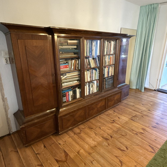 Image 1 of Wall cabinet, display case, bookshelf, classicism