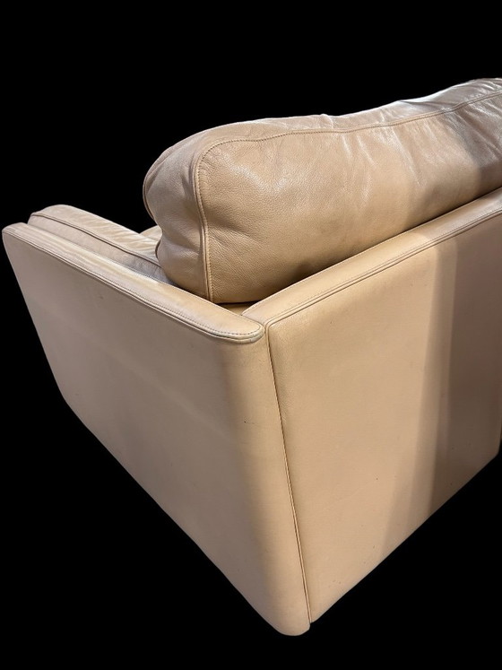 DIVANO MODULARE POLTRONA FRAU SOCRATES IN PELLE BEIGE – Divani modulari (photo 12 of 14)